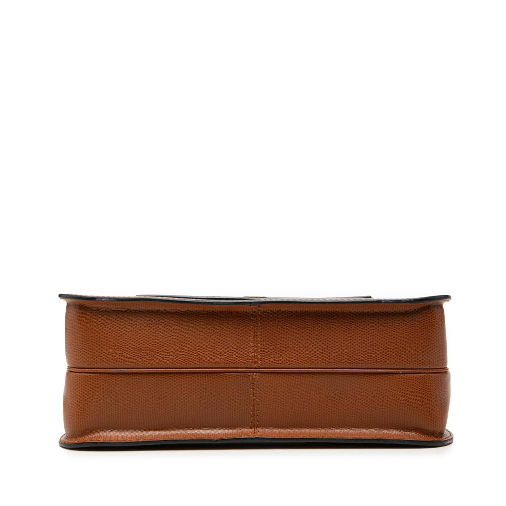 Pre-Loved Celine Embossed Leather Top Handle Bag - Picture 3 of 6